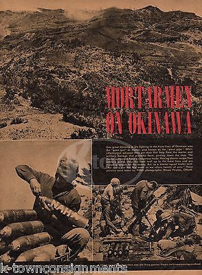 EVELYN ANKERS PIN-UP KAMIKAZE PILOTS & OKINAWA ARTILLERYMEN YANK MAGAZINE 1945 - K-townConsignments