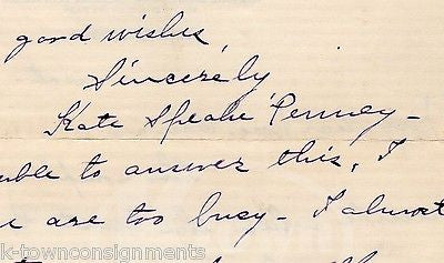 LEAGUE OF AMERICAN PEN WOMEN BIRMINGHAM AL ANTIQUE AUTOGRAPH SIGNED LETTERHEAD - K-townConsignments