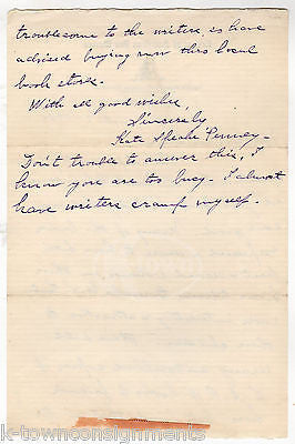 LEAGUE OF AMERICAN PEN WOMEN BIRMINGHAM AL ANTIQUE AUTOGRAPH SIGNED LETTERHEAD - K-townConsignments