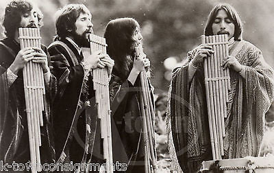 SUKAY ANDES LATIN FOLK MUSIC BAND ORIGINAL VINTAGE STUDIO PROMO PHOTO - K-townConsignments