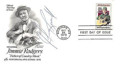 JOHNNY RUSSELL ACT NATURALLY COUNTRY MUSICIAN AUTOGRAH SIGNED POSTAL MAIL COVER - K-townConsignments