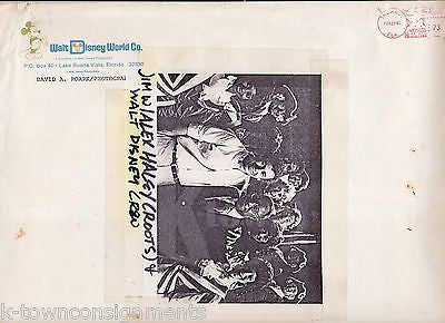DAVID ROARK DISNEY STUDIOS PHOTOGRAPHER AUTOGRAPH SIGNED ALEX HALEY ROOTS PHOTOS - K-townConsignments