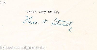 PACIFIC MUTUAL LIFE INSURANCE CALIFORNIA AUTOGRAPH SIGNED ENGRAVING LETTERHEAD - K-townConsignments