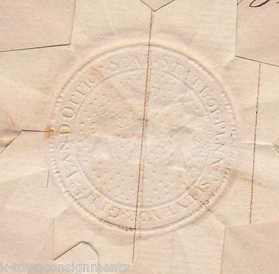 COLONIAL PENNSYLVANIA NORTHAMPTON COUNTY LAND SURVEY DOCUMENT JAMES SCULL 1768 - K-townConsignments