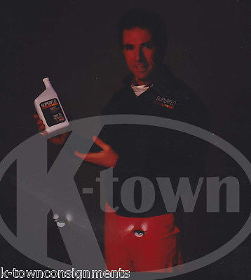 DARRELL WALTRIP SUPERFLO OIL ORIGINAL VINTAGE NASCAR ADVERTISING PHOTO NEGATIVE - K-townConsignments