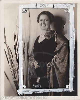 FLORENCE GARDNER 1920s SOCIALITE ANTIQUE FASHION NEWS PRESS PHOTO - K-townConsignments