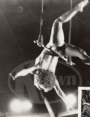 LORLEI ARIAL ARTISTRY ACROBATIC ACT VINTAGE JAMES-HETZER CIRCUS PROMO PHOTO - K-townConsignments