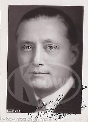 MARTIN DAVEY DEMOCRATIC GOVERNOR OF OHIO VINTAGE AUTOGRAPH SIGNED PROMO PHOTO - K-townConsignments