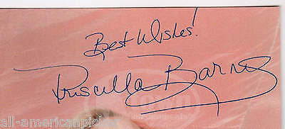 Priscilla Barnes Three's Company Actress Vintage Autograph Signed Photo Print - K-townConsignments