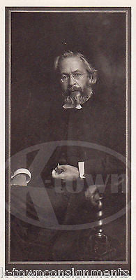 CHARLES PARKHURST CLERGYMAN TAMMANY HALL CORRUPTION ANTIQUE GRAPHIC PRINT 1906 - K-townConsignments