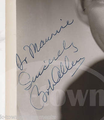 BOB ALLEN POET OF THE PIANO CARMEN CAVALLARO BAND VINTAGE AUTOGRAPH SIGNED PHOTO - K-townConsignments