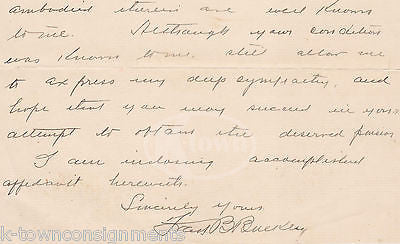 SPANISH AMERICAN WAR ARMY OF CUBAN PACIFICATION AUTOGRAPH SIGNED MILITARY LETTER - K-townConsignments