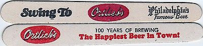 ORTLIEB BEER PHILADELPHIA BREWING COMPANY VINTAGE GRAPHIC ADVERTISING NAIL FILES - K-townConsignments