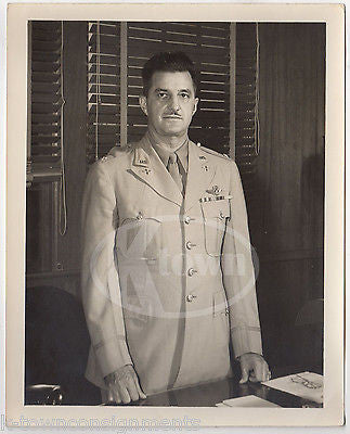 COLONEL THOMAS VOSS MACDILL FIELD AIR FORCE BASE CO VINTAGE 8x10 PHOTOGRAPH - K-townConsignments