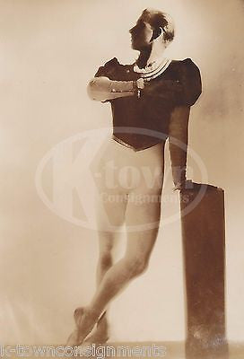 FREDERIC FRANKLIN BALLET ACTOR DANCER VINTAGE BALLET RUSSE STAGE PHOTOGRAPH - K-townConsignments