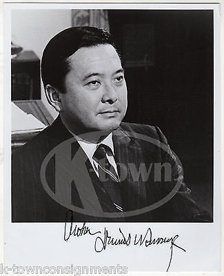 DAN INOUYE HAWAIIAN SENATOR VINTAGE AUTOGRAPH SIGNED 8x10 PHOTOGRAPH - K-townConsignments