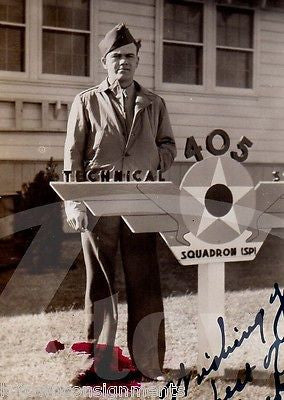 SHEPPARD FIELD TEXAS AIR FORCE BASE WASHINGTON IDed VINTAGE WWII SNAPSHOT PHOTO - K-townConsignments