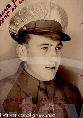 ROBERT SHERIDAN SHEPPARD FIELD TEXAS AIR FORCE BASE VINTAGE IDed SNAPSHOT PHOTO - K-townConsignments