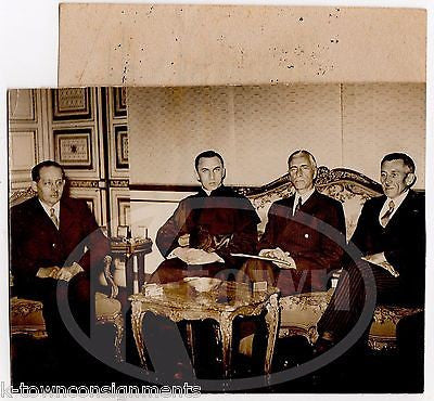 FATHER CEGIELKA POLISH CATHOLIC MISSION PARIS FRANCE WWII ANTIQUE PRESS PHOTO - K-townConsignments