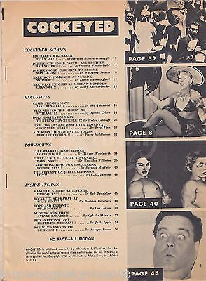 MARILYN MONROE JANE RUSSELL & NY YANKEES VINTAGE COCKEYED FAKE NEWS MAGAZINE - K-townConsignments