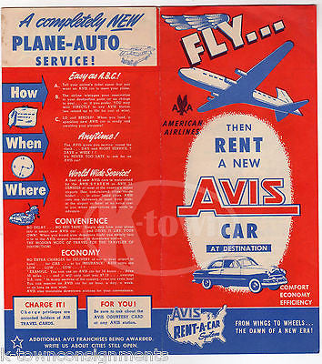 AMERICAN AIRLINES VINTAGE GRAPHIC ADVERTISING FLAGSHIP FLIGHT PACKET & FLYERS - K-townConsignments