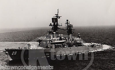 USS WAINWRIGHT GUIDED MISSILE CRUISER CG28 SHIP VINTAGE MILITARY FILE PHOTO - K-townConsignments