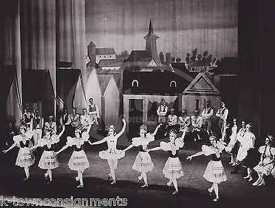 ALEXANDRA DANILOVA COPPELIA BALLET RUSSE DANCER VINTAGE STAGE PROMO PHOTO - K-townConsignments