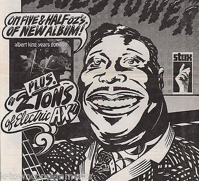 ALBERT KING YEARS GONE BY RECORD ALBUM VINTAGE GRAPHIC ADVERTISING POSTER PRINT - K-townConsignments