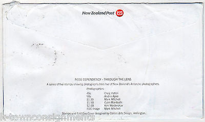 ANTARCTIC CHRIST CHURCH NEW ZEALAND ROSS DEPENDENCY STAMPED POSTAL MAIL COVER - K-townConsignments