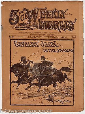 CAVALRY JACK BY COL. RALPH FENTON VINTAGE WESTERN COWBOY STORIES KIDS MAGAZINE - K-townConsignments