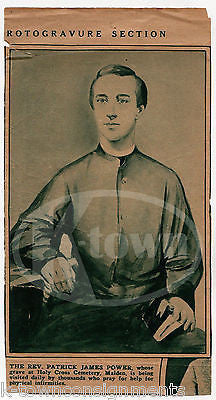 BOSTON MALDEN MASSACHUSETTES CATHOLIC PRIEST ANTIQUE CABINET CARD PHOTO - K-townConsignments