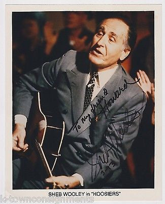 SHEB WOOLEY PURPLE PEOPLE EATER SONG SINGER VINTAGE AUTOGRAPH SIGNED PROMO PHOTO - K-townConsignments