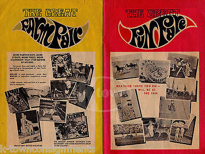 NEW YORK STATE FAIR SYRACUSE VICTOR BORGE FLIGHT JET PACK SCHEDULE PROGRAM 1969 - K-townConsignments