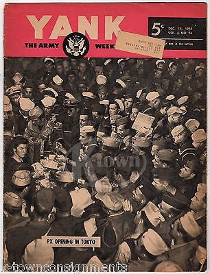 DUSTY ANDERSON PIN-UP OFF DUTY COMIC CARTOONS & TOKYO PX YANK MILITARY MAGAZINE - K-townConsignments