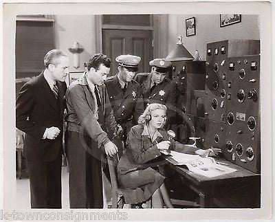 MARJORIE REYNOLDS JASON ROBARDS VINTAGE DANGER FLIGHT MOVIE STILL PHOTOGRAPH - K-townConsignments