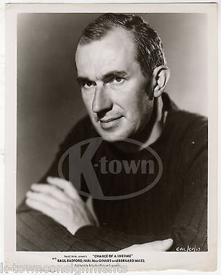 BASIL RADFORD BERNARD MILES CHANCE OF A LIFETIME ACTOR VINTAGE MOVIE STILL PHOTO - K-townConsignments