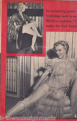 MARILYN MONROE JANE RUSSELL & NY YANKEES VINTAGE COCKEYED FAKE NEWS MAGAZINE - K-townConsignments