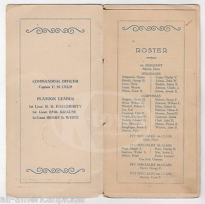 WWI 8th INFANTRY AMERICAN FORCES IN GERMANY VINTAGE CHRISTMAS DINNER MENU 1920 - K-townConsignments