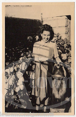 STUFFED & MOUNTED BADGER UNUSUAL TAXIDERMY VINTAGE SNAPSHOT PHOTOGRAPH - K-townConsignments