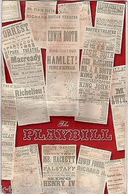 HOTEL MANHATTAN THE PLAYBILL RESTAURANT VINTAGE BROADWAY SHOW THEME DINNER MENU - K-townConsignments