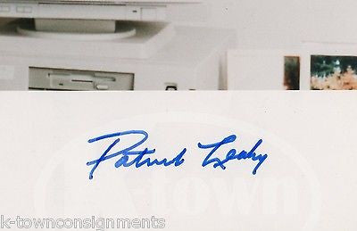 PATRICK LEAHY VERMONT SENATOR ORIGINAL VINTAGE AUTOGRAPH SIGNED OFFICE PHOTO - K-townConsignments