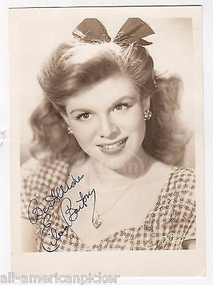Eileen Barton I'd Have Baked A Cake Singer Vintage Autograph Signed Studio Photo - K-townConsignments