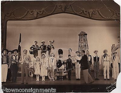 TEXAS LIL DARLIN JOHNNY MERCER BROADWAY MUSICAL VINTAGE EILEEN DARBY STAGE PHOTO - K-townConsignments