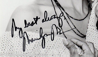 MARILYN McCOO 5th DIMENSION JAZZ R&B SINGER ORIGINAL AUTOGRAPH SIGNED PHOTO - K-townConsignments