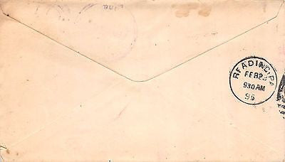 CHARLES EISENHARD OLEY PENNSYLVANIA ANTIQUE SIGNED GRAPHIC ADVERTISING LETTER - K-townConsignments