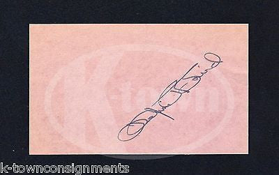 MELVIN LAIRD PRESIDENT NIXON'S SECRETARY OF DEFENSE VINTAGE AUTOGRAPH SIGNATURE - K-townConsignments