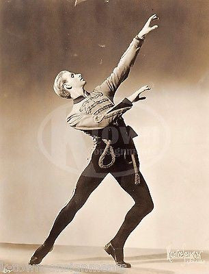 FREDERIC FRANKLIN EARLY BRITISH BALLET ACTOR VINTAGE BALLET RUSSE STAGE PHOTO - K-townConsignments