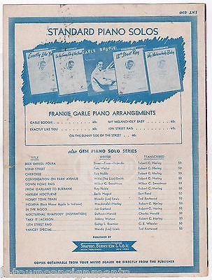 RITA HAYWORTH THERE'S NO ONE BUT YOU MOVIE VINTAGE GRAPHIC ART SHEET MUSIC 1946 - K-townConsignments