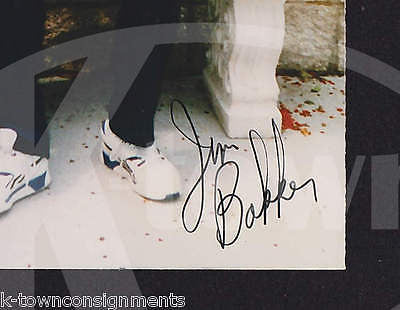 JIM BAKKER PTL CLUB TELEVANGELIST PREACHER SCANDAL AUTOGRAPH SIGNED PHOTO - K-townConsignments