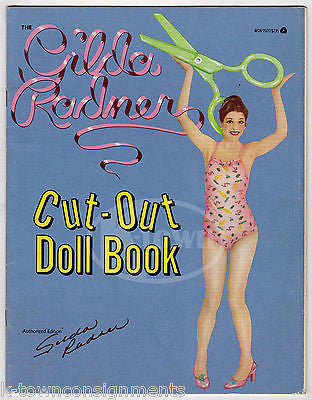 GILDA RADNER SATURDAY NIGHT LIVE COMEDIAN VINTAGE UNUSED CUT-OUT DOLL BOOK 1979 - K-townConsignments